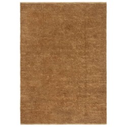 vidaXL Alfombra de nudo hecha a mano yute y algodón 180x250 cm