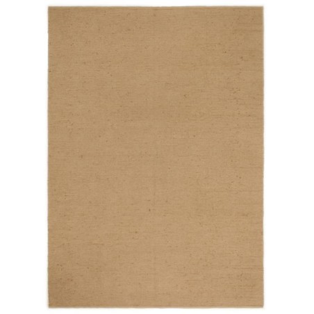 vidaXL Alfombra de nudo hecha a mano yute y algodón 180x250 cm