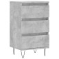 vidaXL Aparador madera de ingeniería gris hormigón 40x35x70 cm vidaXL Aparador madera de ingeniería gris hormigón 40x35x70 cm