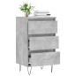 vidaXL Aparador madera de ingeniería gris hormigón 40x35x70 cm vidaXL Aparador madera de ingeniería gris hormigón 40x35x70 cm