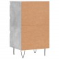 vidaXL Aparador madera de ingeniería gris hormigón 40x35x70 cm vidaXL Aparador madera de ingeniería gris hormigón 40x35x70 cm