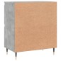vidaXL Aparador de madera contrachapada gris hormigón 60x35x70 cm vidaXL Aparador de madera contrachapada gris hormigón 60x35x70 cm