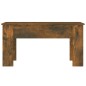 vidaXL Mesa de centro madera contrachapada roble ahumado 101x49x52 cm vidaXL Mesa de centro madera contrachapada roble ahumado 101x49x52 cm
