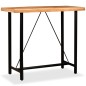 vidaXL Mesa de bar de madera maciza de acacia 120x60x107 cm vidaXL Mesa de bar de madera maciza de acacia 120x60x107 cm