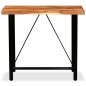 vidaXL Mesa de bar de madera maciza de acacia 120x60x107 cm vidaXL Mesa de bar de madera maciza de acacia 120x60x107 cm