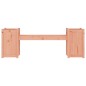 vidaXL Banco con jardineras madera maciza de abeto Douglas 180x36x63cm vidaXL Banco con jardineras madera maciza de abeto Douglas 180x36x63cm