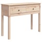 vidaXL Mesa consola madera maciza de pino 100x35x75 cm vidaXL Mesa consola madera maciza de pino 100x35x75 cm