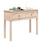 vidaXL Mesa consola madera maciza de pino 100x35x75 cm vidaXL Mesa consola madera maciza de pino 100x35x75 cm