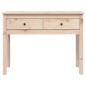 vidaXL Mesa consola madera maciza de pino 100x35x75 cm vidaXL Mesa consola madera maciza de pino 100x35x75 cm