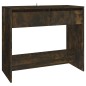 vidaXL Mesa consola madera de ingeniería roble ahumado 89x41x76,5 cm vidaXL Mesa consola madera de ingeniería roble ahumado 89x41x76,5 cm