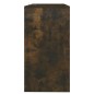 vidaXL Mesa consola madera de ingeniería roble ahumado 89x41x76,5 cm vidaXL Mesa consola madera de ingeniería roble ahumado 89x41x76,5 cm