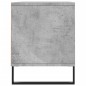 vidaXL Mueble de TV madera contrachapada gris hormigón 100x34,5x44,5cm vidaXL Mueble de TV madera contrachapada gris hormigón 100x34,5x44,5cm