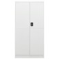 vidaXL Armario de taquilla de acero blanco 90x40x180 cm vidaXL Armario de taquilla de acero blanco 90x40x180 cm