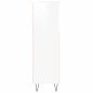 vidaXL Armario de baño madera contrachapada blanco brillo 30x30x100 cm vidaXL Armario de baño madera contrachapada blanco brillo 30x30x100 cm