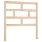 vidaXL Cabecero de cama madera maciza de pino 96x4x100 cm
