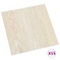 vidaXL Lamas para suelo autoadhesivas 55 piezas PVC 5,11 m² beige vidaXL Lamas para suelo autoadhesivas 55 piezas PVC 5,11 m² beige