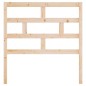 vidaXL Cabecero de cama madera maciza de pino 96x4x100 cm