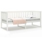 vidaXL Sofá cama madera maciza de pino blanco 75x190 cm vidaXL Sofá cama madera maciza de pino blanco 75x190 cm
