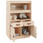 vidaXL Aparador de madera maciza de pino 67x40x108,5 cm vidaXL Aparador de madera maciza de pino 67x40x108,5 cm