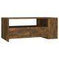 vidaXL Mesa de centro madera de ingeniería roble ahumado 102x55x42 cm vidaXL Mesa de centro madera de ingeniería roble ahumado 102x55x42 cm