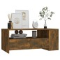 vidaXL Mesa de centro madera de ingeniería roble ahumado 102x55x42 cm vidaXL Mesa de centro madera de ingeniería roble ahumado 102x55x42 cm