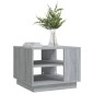 vidaXL Mesa de centro madera de ingeniería gris Sonoma 55x55x43 cm vidaXL Mesa de centro madera de ingeniería gris Sonoma 55x55x43 cm