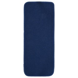 vidaXL Alfombrilla de escalera 15 uds azul marino rectangular 60x25 cm