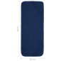 vidaXL Alfombrilla de escalera 15 uds azul marino rectangular 60x25 cm vidaXL Alfombrilla de escalera 15 uds azul marino rectangular 60x25 cm