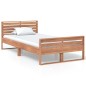 vidaXL Estructura de cama de madera maciza de teca 100x200 cm vidaXL Estructura de cama de madera maciza de teca 100x200 cm
