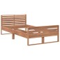 vidaXL Estructura de cama de madera maciza de teca 100x200 cm vidaXL Estructura de cama de madera maciza de teca 100x200 cm