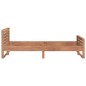 vidaXL Estructura de cama de madera maciza de teca 100x200 cm vidaXL Estructura de cama de madera maciza de teca 100x200 cm