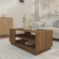 vidaXL Mesa de centro madera de ingeniería marrón roble 102x55x43 cm vidaXL Mesa de centro madera de ingeniería marrón roble 102x55x43 cm