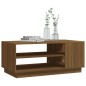 vidaXL Mesa de centro madera de ingeniería marrón roble 102x55x43 cm vidaXL Mesa de centro madera de ingeniería marrón roble 102x55x43 cm