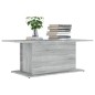 vidaXL Mesa de centro madera de ingeniería gris Sonoma 102x55,5x40 cm vidaXL Mesa de centro madera de ingeniería gris Sonoma 102x55,5x40 cm
