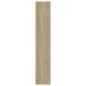 vidaXL Estantería/divisor madera ingeniería roble Sonoma 60x30x166 cm