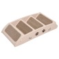 vidaXL Escalera plegable para perros crema 62x40x49,5 cm vidaXL Escalera plegable para perros crema 62x40x49,5 cm