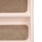 vidaXL Escalera plegable para perros crema 62x40x49,5 cm vidaXL Escalera plegable para perros crema 62x40x49,5 cm