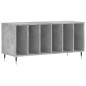 vidaXL Mueble discos madera contrachapada gris hormigón 100x38x48 cm vidaXL Mueble discos madera contrachapada gris hormigón 100x38x48 cm