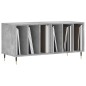 vidaXL Mueble discos madera contrachapada gris hormigón 100x38x48 cm vidaXL Mueble discos madera contrachapada gris hormigón 100x38x48 cm