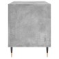 vidaXL Mueble discos madera contrachapada gris hormigón 100x38x48 cm vidaXL Mueble discos madera contrachapada gris hormigón 100x38x48 cm