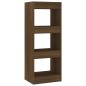 vidaXL Estantería/divisor madera ingeniería marrón roble 40x30x103 cm vidaXL Estantería/divisor madera ingeniería marrón roble 40x30x103 cm