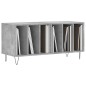 vidaXL Mueble discos madera contrachapada gris hormigón 100x38x48 cm vidaXL Mueble discos madera contrachapada gris hormigón 100x38x48 cm