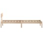 vidaXL Estructura de cama madera maciza de pino individual 90x190 cm vidaXL Estructura de cama madera maciza de pino individual 90x190 cm