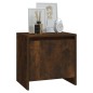vidaXL Mesita noche 2 uds madera ingeniería roble ahumado 45x34x44,5cm vidaXL Mesita noche 2 uds madera ingeniería roble ahumado 45x34x44,5cm