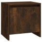 vidaXL Mesita noche 2 uds madera ingeniería roble ahumado 45x34x44,5cm vidaXL Mesita noche 2 uds madera ingeniería roble ahumado 45x34x44,5cm