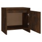 vidaXL Mesita noche 2 uds madera ingeniería roble ahumado 45x34x44,5cm vidaXL Mesita noche 2 uds madera ingeniería roble ahumado 45x34x44,5cm