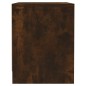 vidaXL Mesita noche 2 uds madera ingeniería roble ahumado 45x34x44,5cm vidaXL Mesita noche 2 uds madera ingeniería roble ahumado 45x34x44,5cm