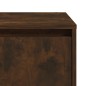 vidaXL Mesita noche 2 uds madera ingeniería roble ahumado 45x34x44,5cm vidaXL Mesita noche 2 uds madera ingeniería roble ahumado 45x34x44,5cm