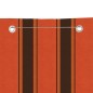 vidaXL Toldo pantalla para balcón tela oxford naranja marrón 140x240cm vidaXL Toldo pantalla para balcón tela oxford naranja marrón 140x240cm