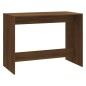 vidaXL Juego de comedor 3 piezas madera ingeniería marrón roble vidaXL Juego de comedor 3 piezas madera ingeniería marrón roble